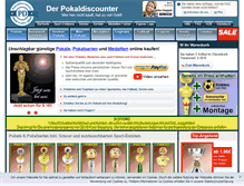 Tablet Screenshot of pokaldiscounter.de